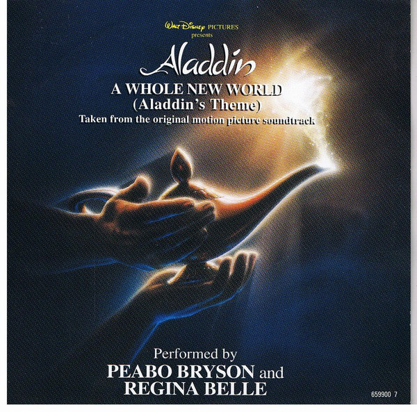 Peabo Bryson & Regina Belle - A Whole New World (Aladdin's Theme ...