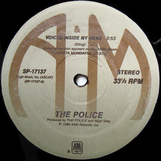 The Police – Voices Inside My Head [A&M:1980]