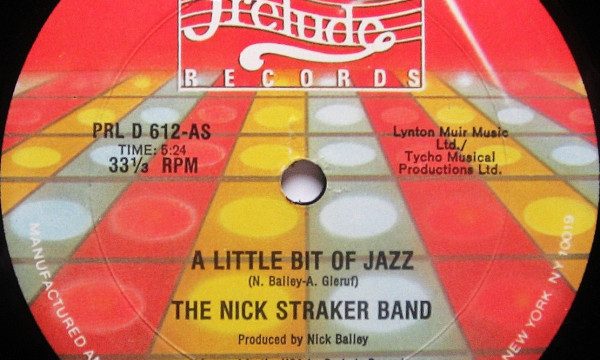 The Nick Straker Band ‎– A Little Bit Of Jazz [Prelude:1981]