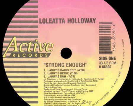 Loleatta Holloway – Strong Enough [Active Records:1992]