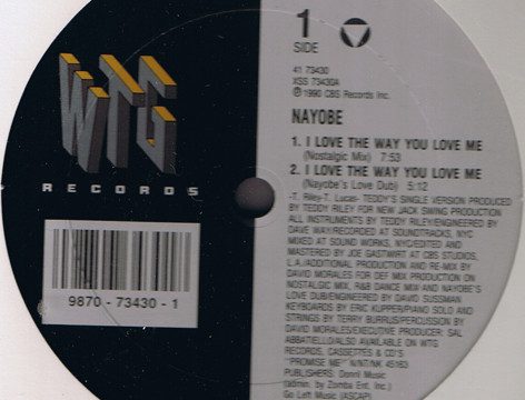 Nayobe – I Love The Way You Love Me [WTG:1990]