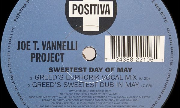 Joe T. Vannelli Project ‎– Sweetest Day Of May [Positiva:1995]