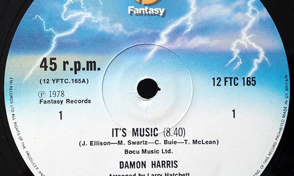 Damon Harris – It’s Music [Fantasy:1978]