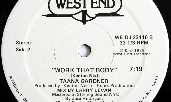 Taana Gardner – Work That Body [West End Records:1979]