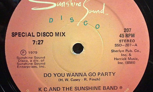 KC & The Sunshine Band – Do You Wanna Go Party [Sunshine Sound Disco:1979]