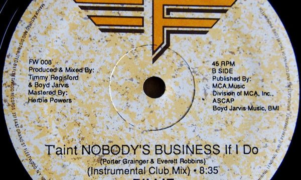 Billie – Nobody’s Business [Fleetwood Records:1986]